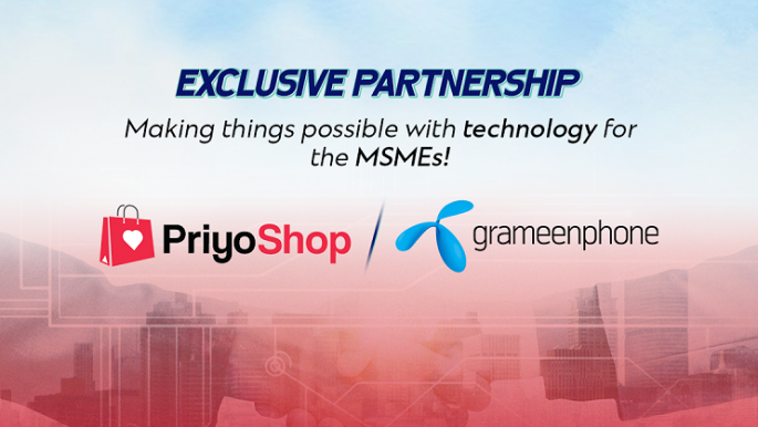 Grameenphone digital solution collaborates with PriyoShop